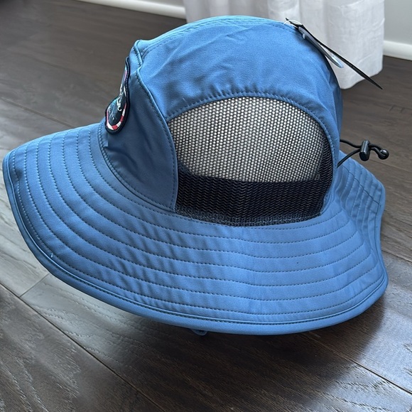 Salt Life Canton Boonie Bucket hat,vented,logo, adjustable headband & chin strap - Picture 3 of 11